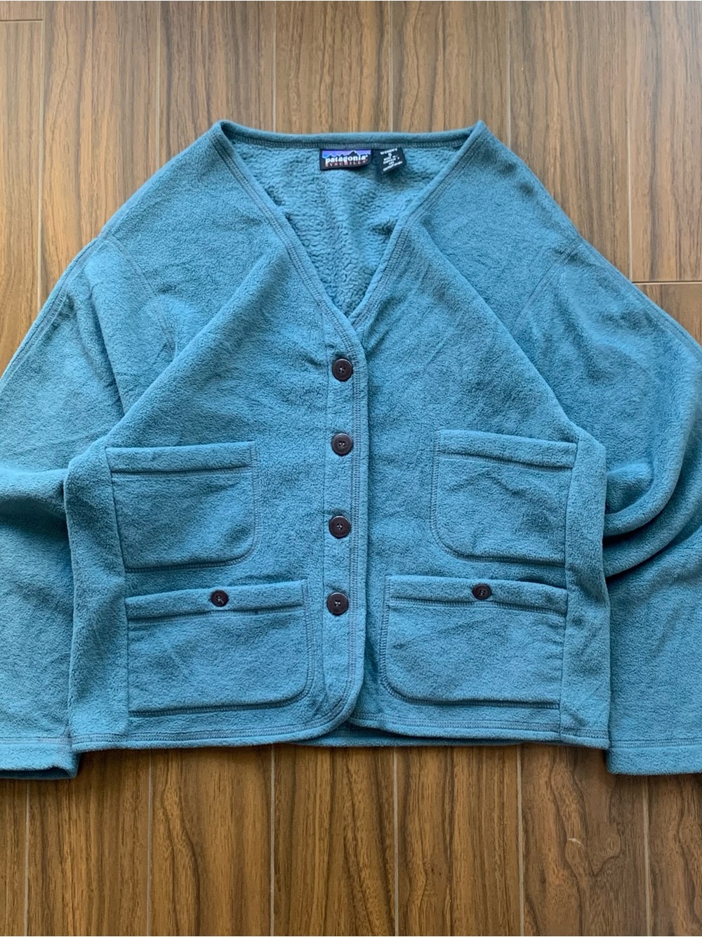 [Made in U.S.A] Vintage 90s Patagonia Synchilla Fleece Cardigan